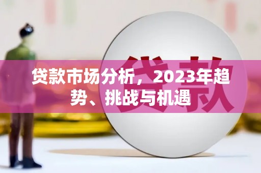 蠡县贷款市场分析，2023年趋势、挑战与机遇