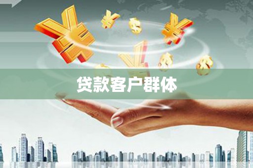 蠡县贷款客户群体