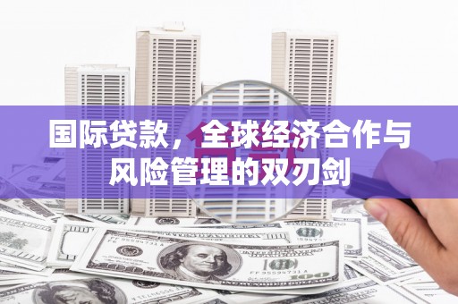 蠡县国际贷款，全球经济合作与风险管理的双刃剑