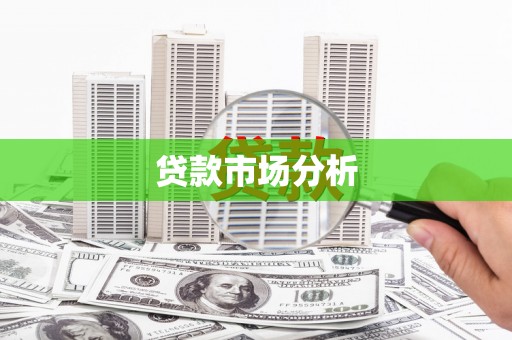 蠡县贷款市场分析