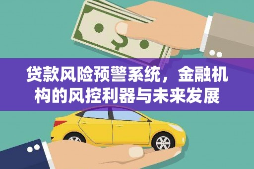蠡县贷款风险预警系统，金融机构的风控利器与未来发展