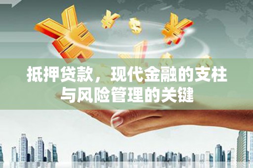 蠡县抵押贷款，现代金融的支柱与风险管理的关键
