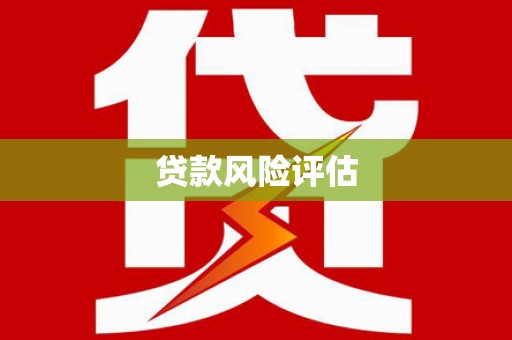 蠡县贷款风险评估