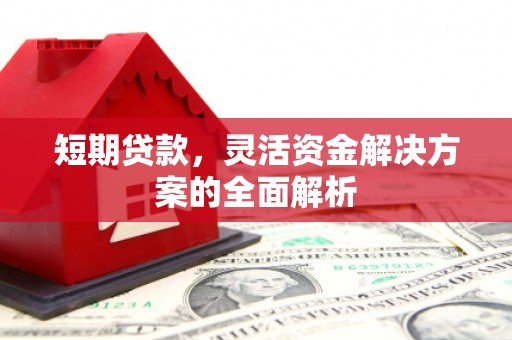 蠡县短期贷款，灵活资金解决方案的全面解析