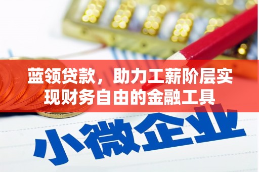 蠡县蓝领贷款，助力工薪阶层实现财务自由的金融工具