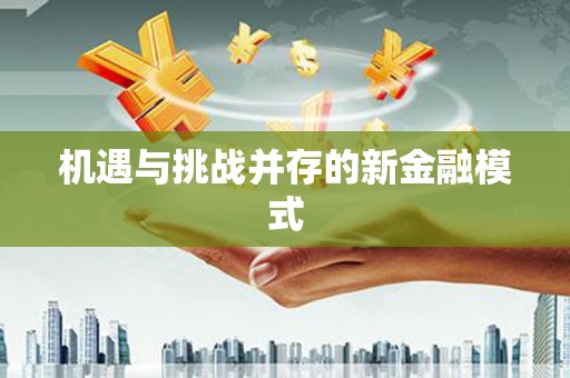 蠡县机遇与挑战并存的新金融模式