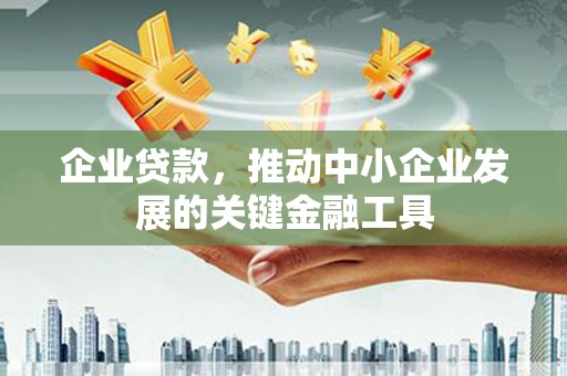 蠡县企业贷款，推动中小企业发展的关键金融工具