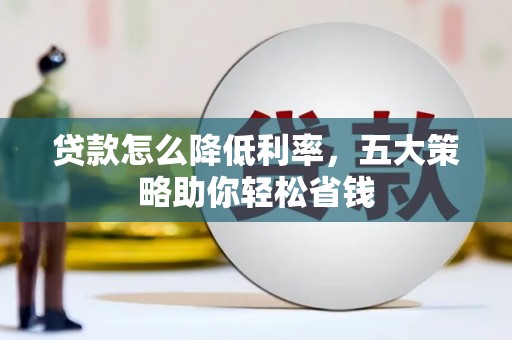 蠡县贷款怎么降低利率，五大策略助你轻松省钱