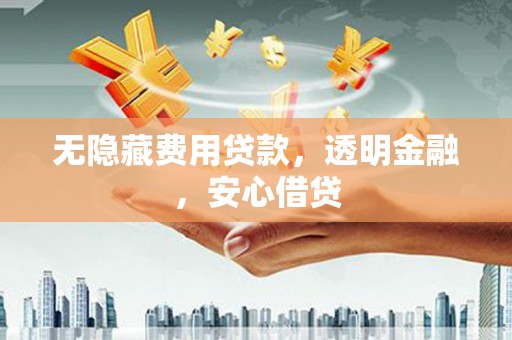 蠡县无隐藏费用贷款，透明金融，安心借贷