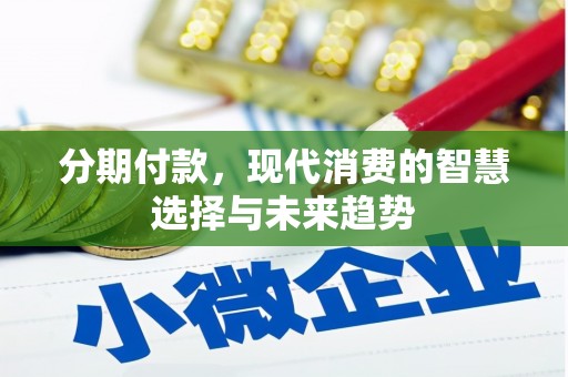 蠡县分期付款，现代消费的智慧选择与未来趋势