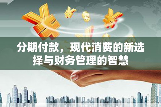 蠡县分期付款，现代消费的新选择与财务管理的智慧