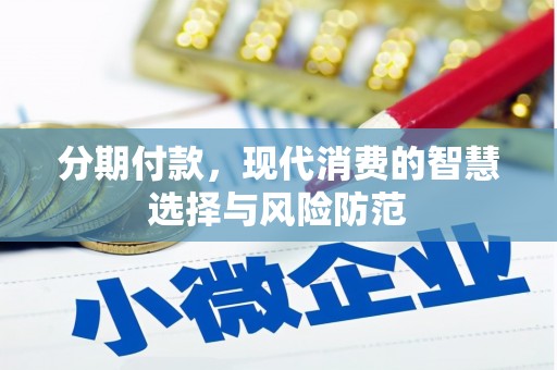 蠡县分期付款，现代消费的智慧选择与风险防范