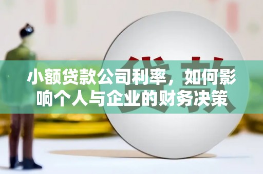 蠡县小额贷款公司利率，如何影响个人与企业的财务决策