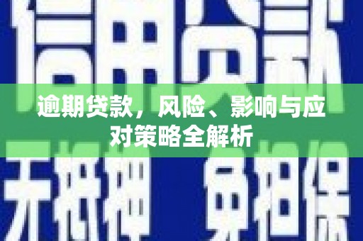 蠡县逾期贷款，风险、影响与应对策略全解析