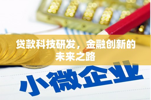 蠡县贷款科技研发，金融创新的未来之路