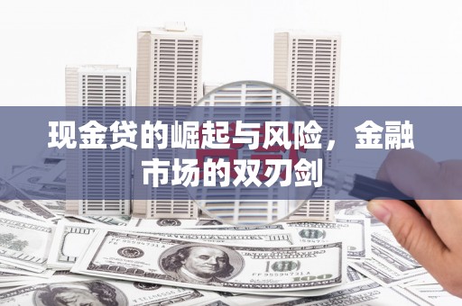 蠡县现金贷的崛起与风险，金融市场的双刃剑