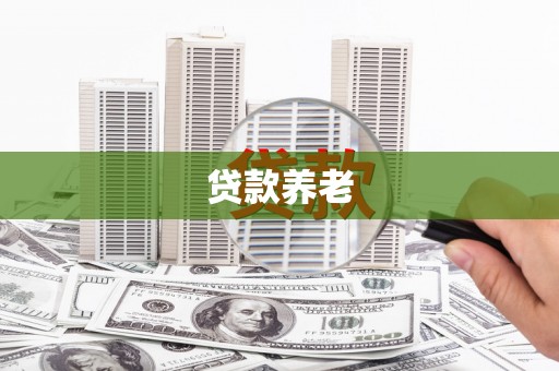 蠡县贷款养老