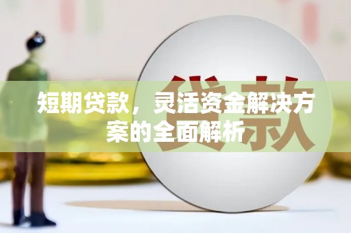 蠡县短期贷款，灵活资金解决方案的全面解析