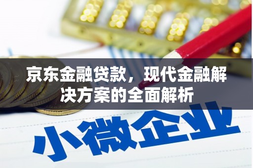 蠡县京东金融贷款，现代金融解决方案的全面解析