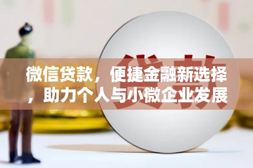 蠡县微信贷款，便捷金融新选择，助力个人与小微企业发展