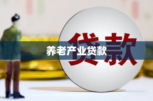 蠡县养老产业贷款