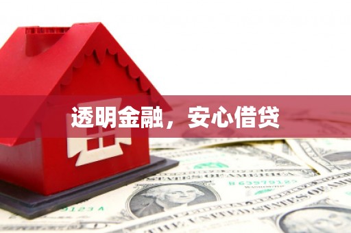 蠡县透明金融，安心借贷