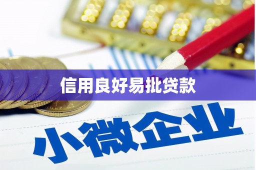 蠡县信用良好易批贷款
