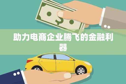 蠡县助力电商企业腾飞的金融利器
