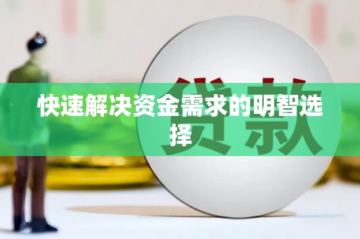 蠡县快速解决资金需求的明智选择