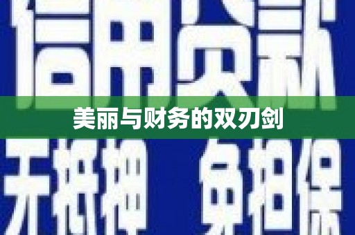 蠡县美丽与财务的双刃剑