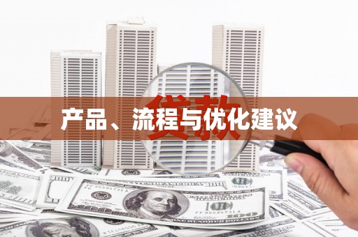 蠡县产品、流程与优化建议