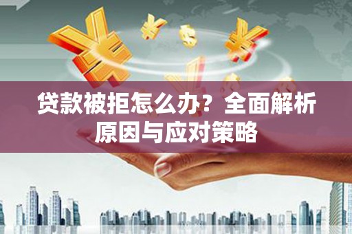 蠡县贷款被拒怎么办？全面解析原因与应对策略