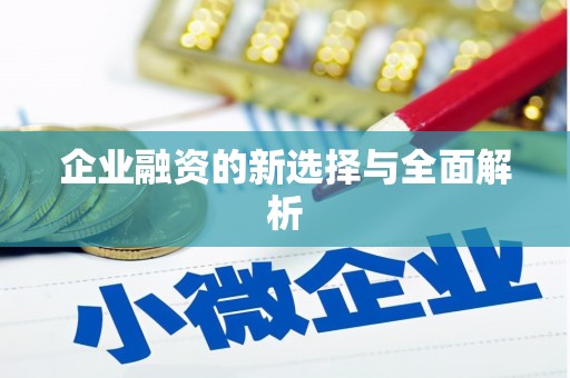 蠡县企业融资的新选择与全面解析