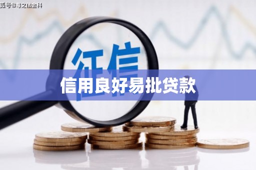 蠡县信用良好易批贷款