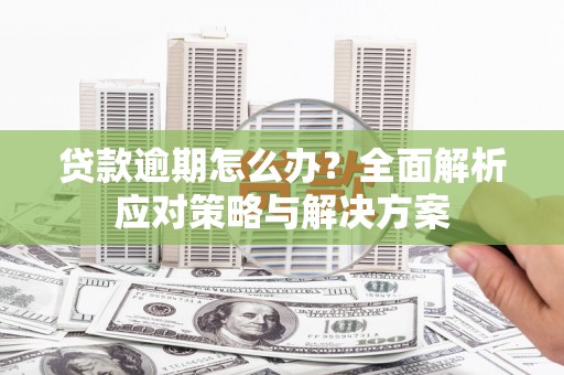 蠡县贷款逾期怎么办？全面解析应对策略与解决方案