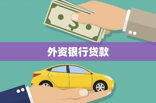 蠡县外资银行贷款