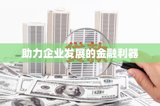 蠡县助力企业发展的金融利器