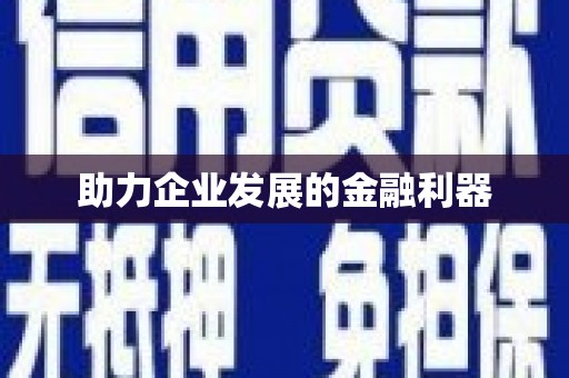 蠡县助力企业发展的金融利器