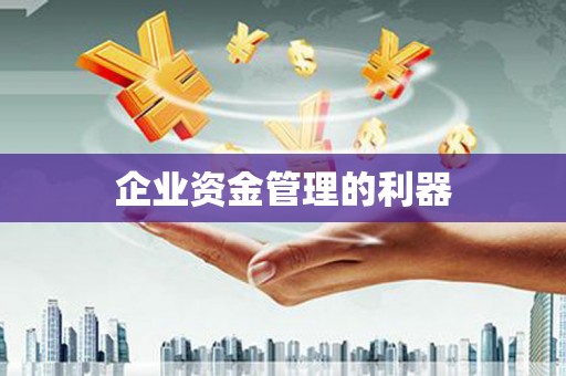 蠡县企业资金管理的利器